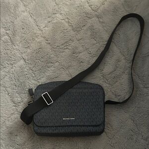 Michael Kors Blue Messenger Bag
